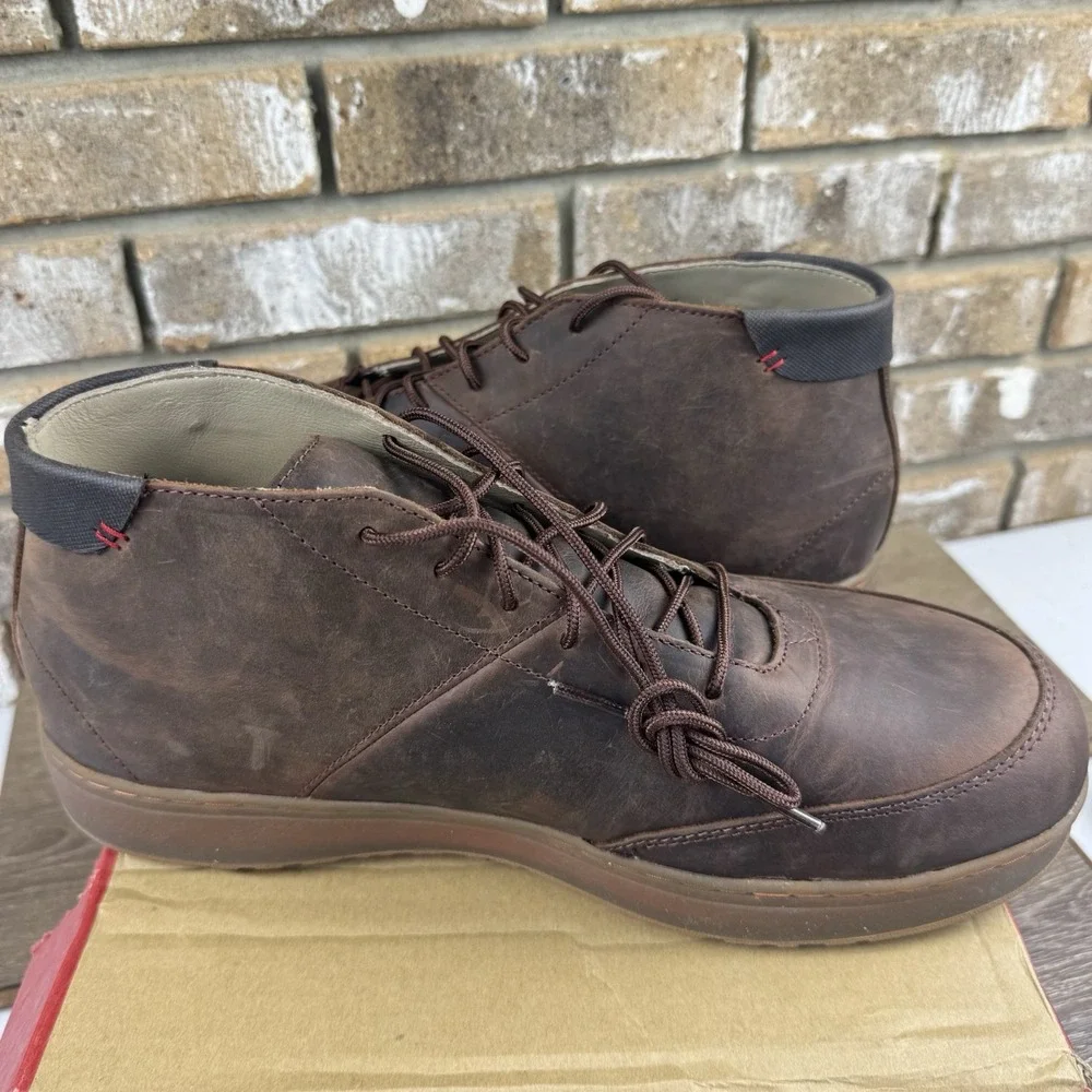 Red Wing Draftsmith 2180 Men's Aluminum Toe Chucka Brown Leather Sz 13 E2 Work